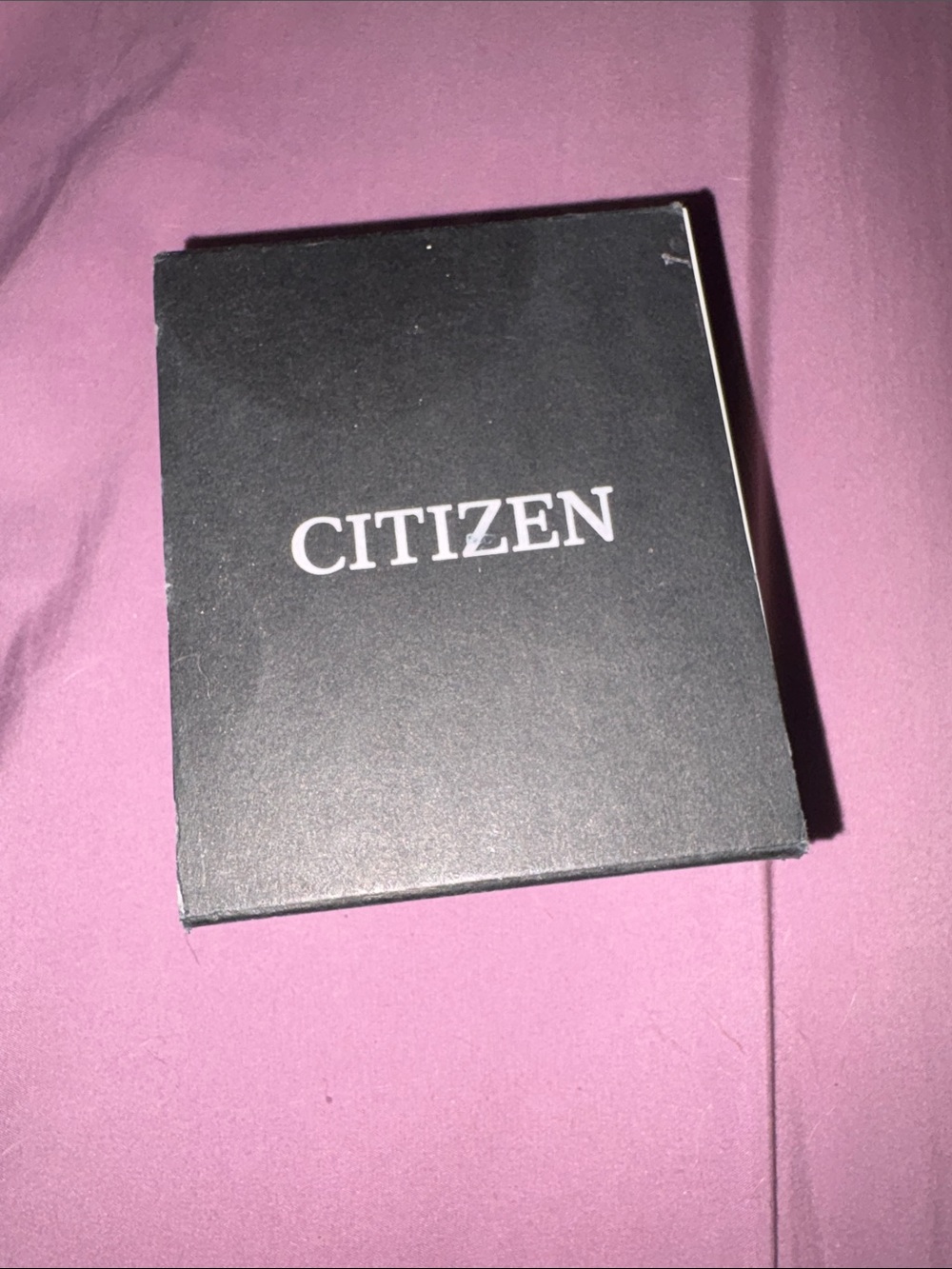Citizen Black Box with White Logo